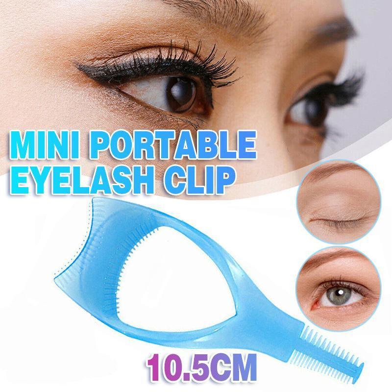 3 In 1 Eyelash Mascara Makeup Guard Protect Tool Applicator Curler Comb Lashes