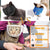 Breathable Kitten Headgear Clear Pet Mask Dog Anti Bite Scratch Protective Gear - M