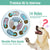 Dog Treat Dispenser Puppy Feeder Puzzle Game Interactive Toy Pet Training Supply - Green