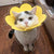 Pet Dog Cat Adjustable Soft Healing Elizabethan Collar Cone Medical Protective - Pink