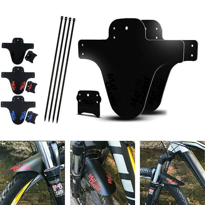 Marsh Guard Bicycle Mudguard Mtb Fender Mud Guards Wings - Bicycle Front Fender - Red