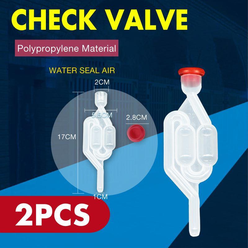 2Pcs Fermenter Airlock S Bubble Type Air Lock Home Brew Beer Wine