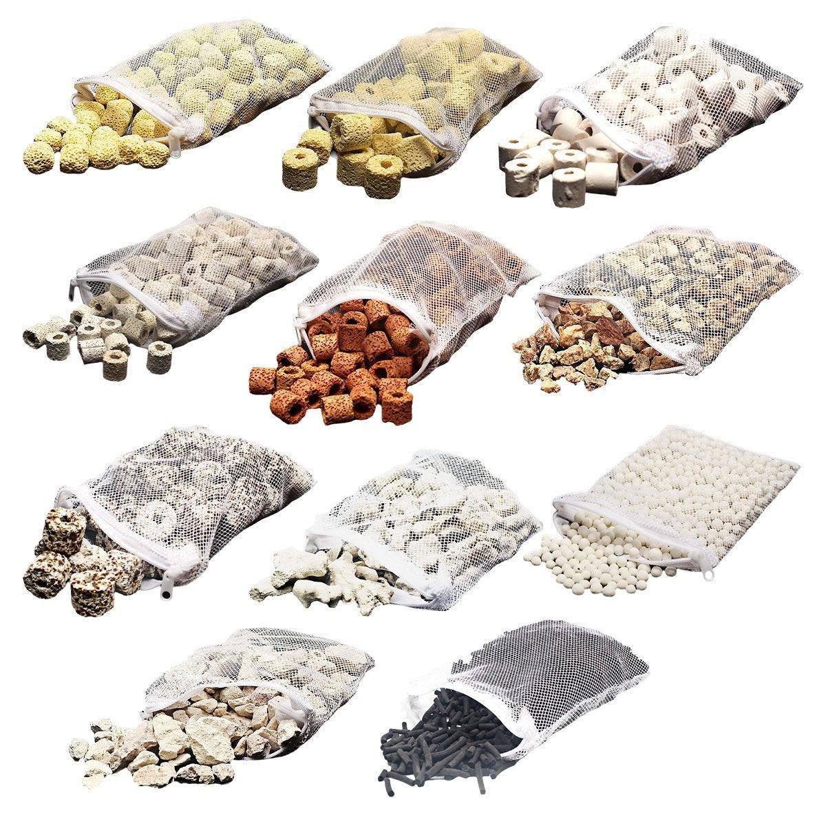 500g Fish Tank Water Filter Media Aquarium Filtration Material Sponge Pad - Maifan Stone