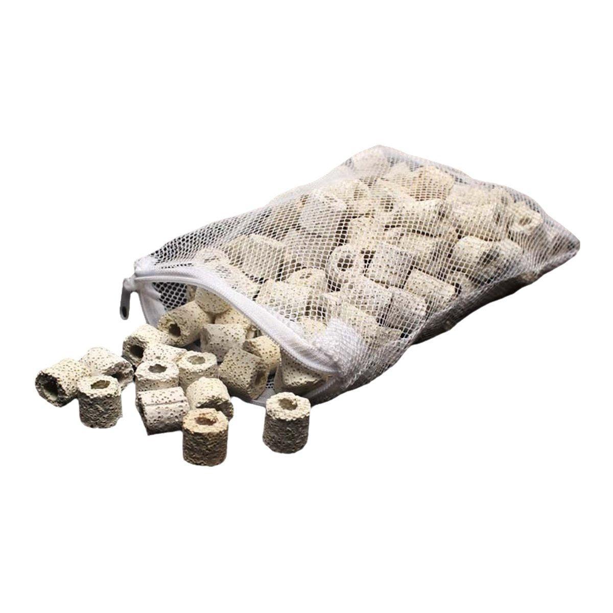 500g Fish Tank Water Filter Media Aquarium Filtration Material Sponge Pad - Maifan Stone