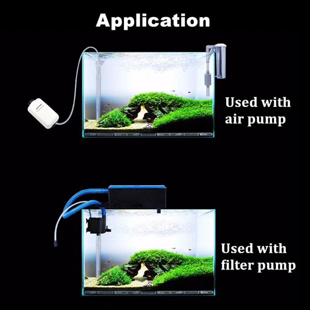 Aquarium Undergravel Filtration System 16pcs Set Underwater Fish Tank Filter Kit