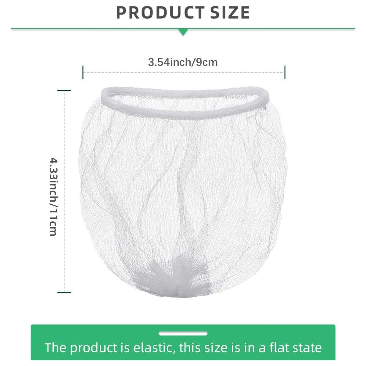 300pcs Disposable Kitchen Sink Strainer Anti Clogging Sewer Mesh Pocket Filter