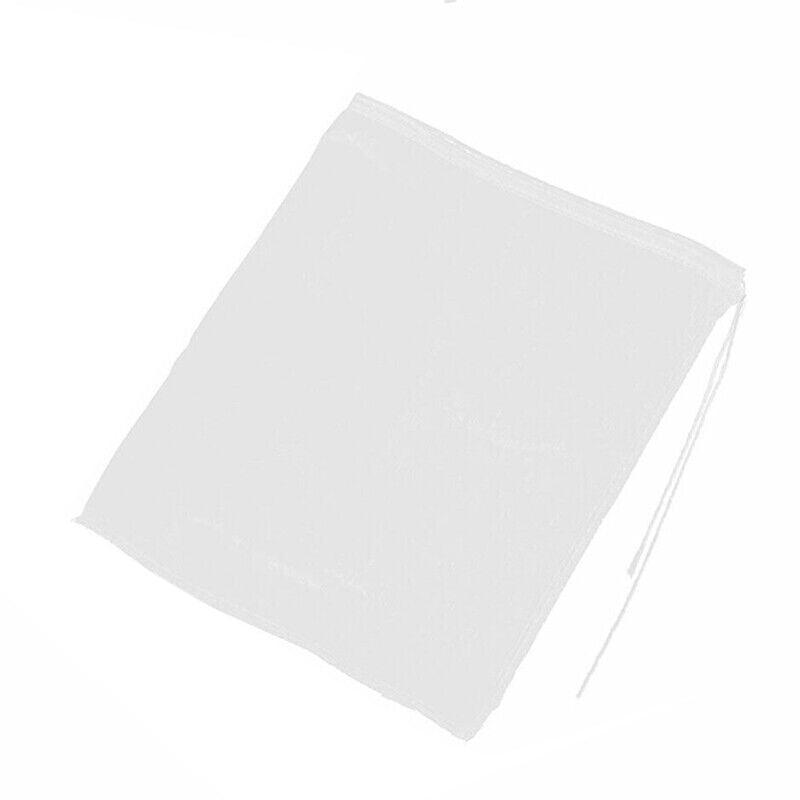 Micron Reusable Nylon Fine Mesh Food Strainer Filter Bag For Nut Milk Coffee - 20*30CM