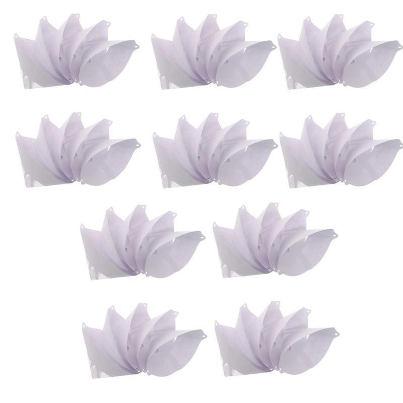 Up to 100PCS Micron Paint Paper Strainers Sieve Filter Nylon Mesh Net Funnel - 10PCS