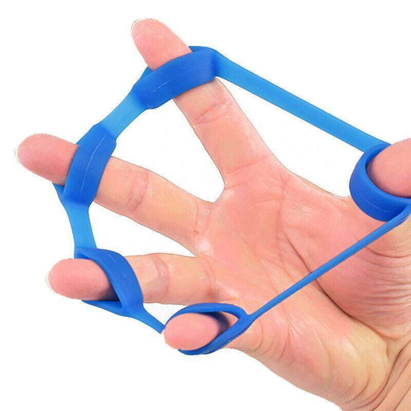 3 Pack Silicone Finger Stretcher Resistance Bands For Hand Grip Exercise And Fitness