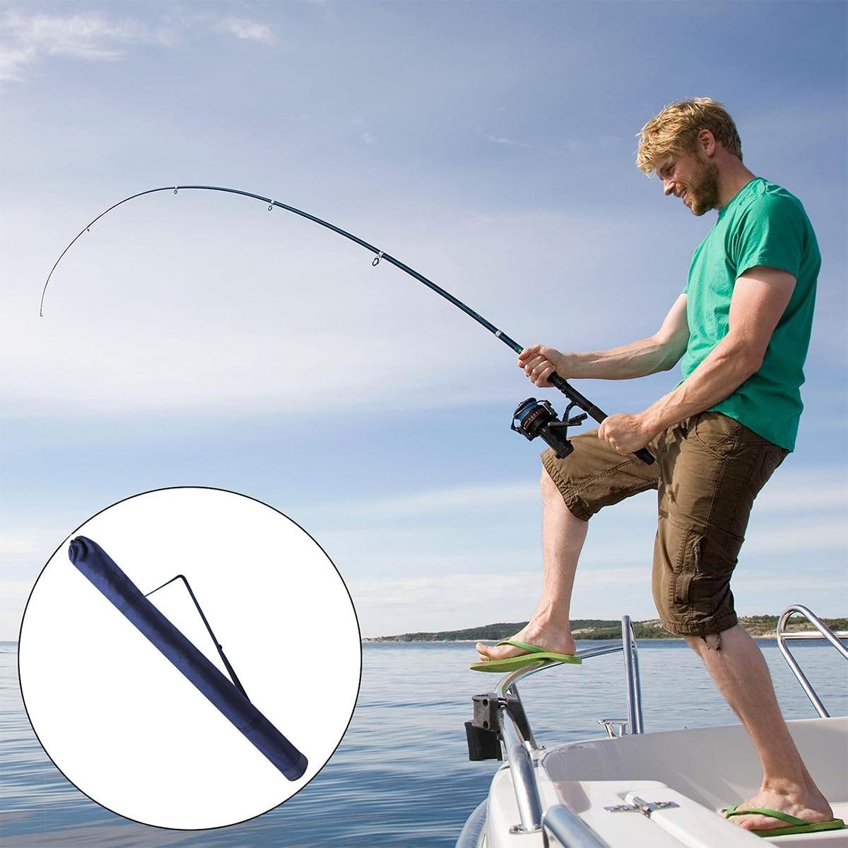 Outdoor Portable Fishing Rod Bag Folding Storage Carrier Waterproof Fishing Case - 130cm