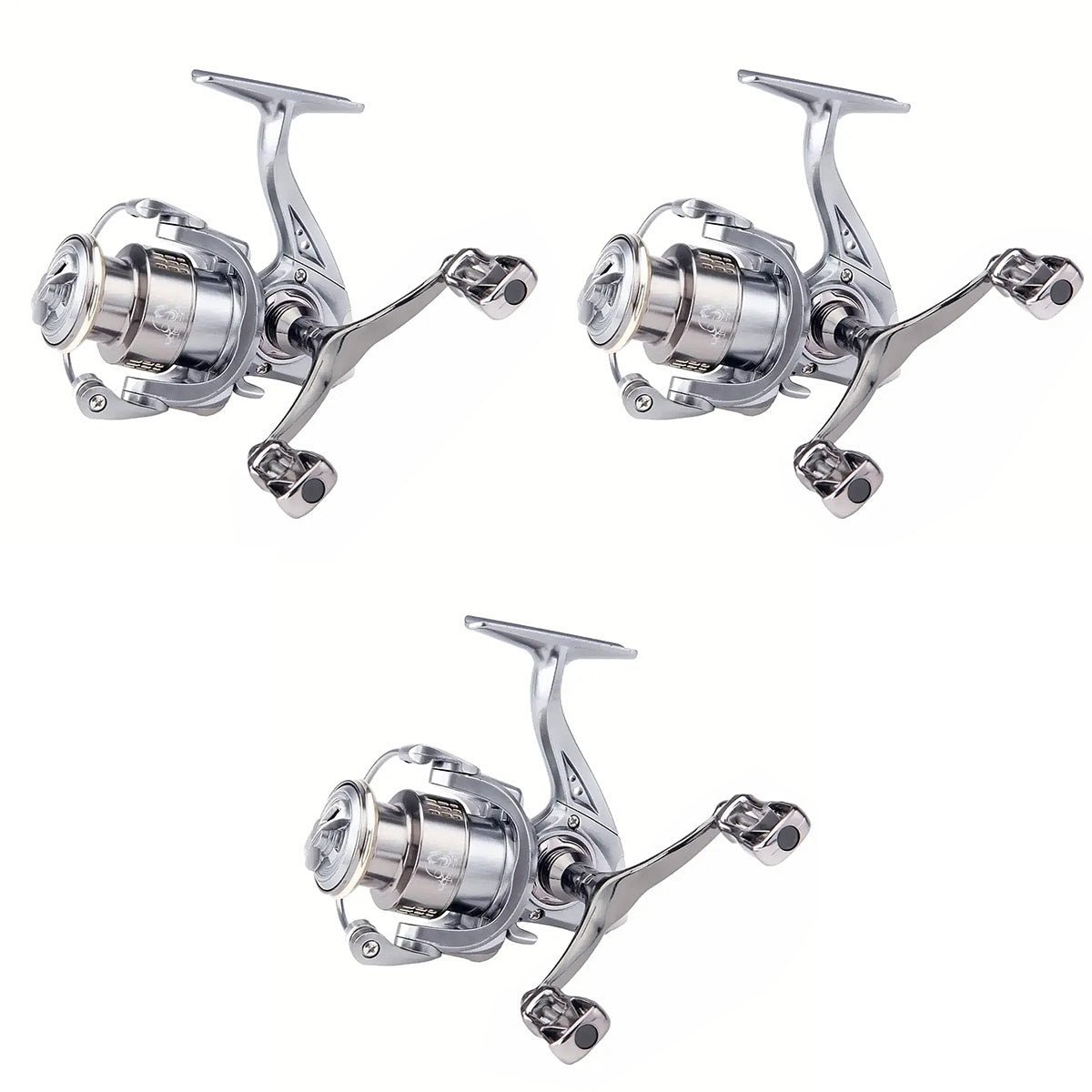 Double Handle Fishing Reel High-Speed Spinning Reel for Freshwater Saltwater - SW1500S