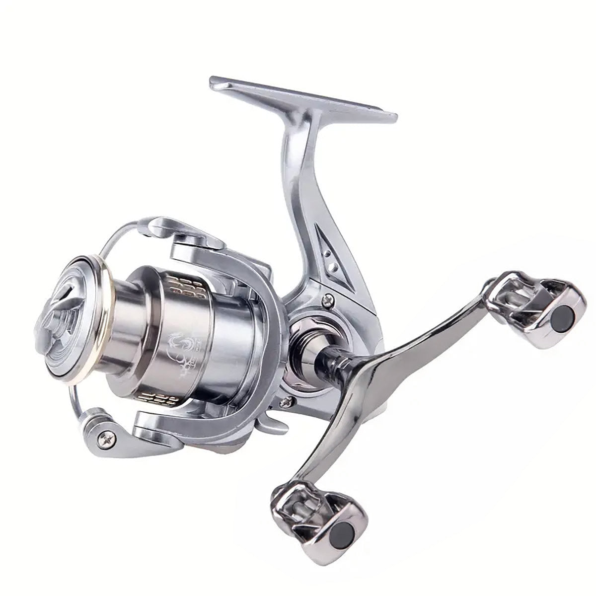Double Handle Fishing Reel High-Speed Spinning Reel for Freshwater Saltwater - SW2500S