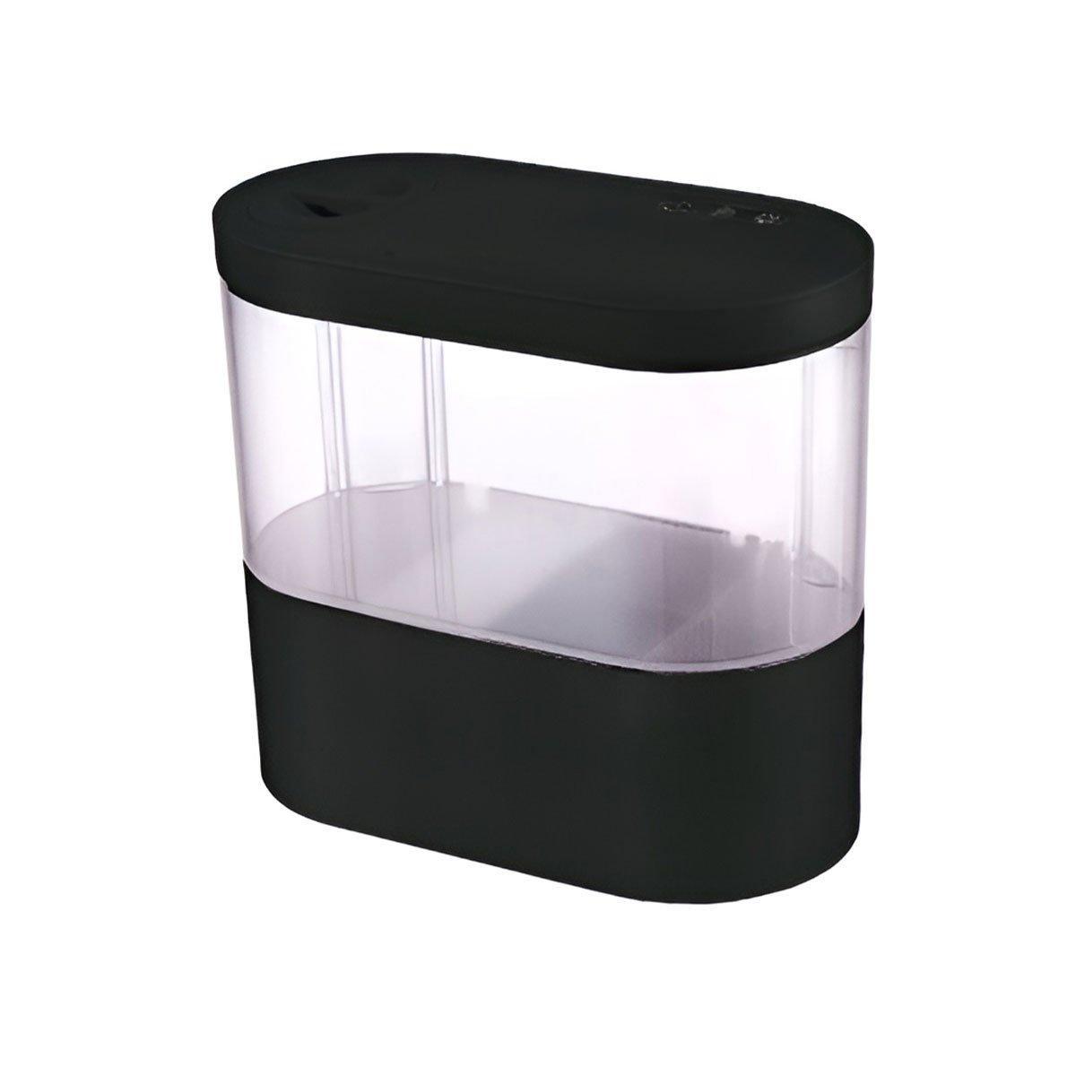 Mini Self-Circulating Desktop Fish Tank Eco-Friendly Creative Aquarium for Home - Pink