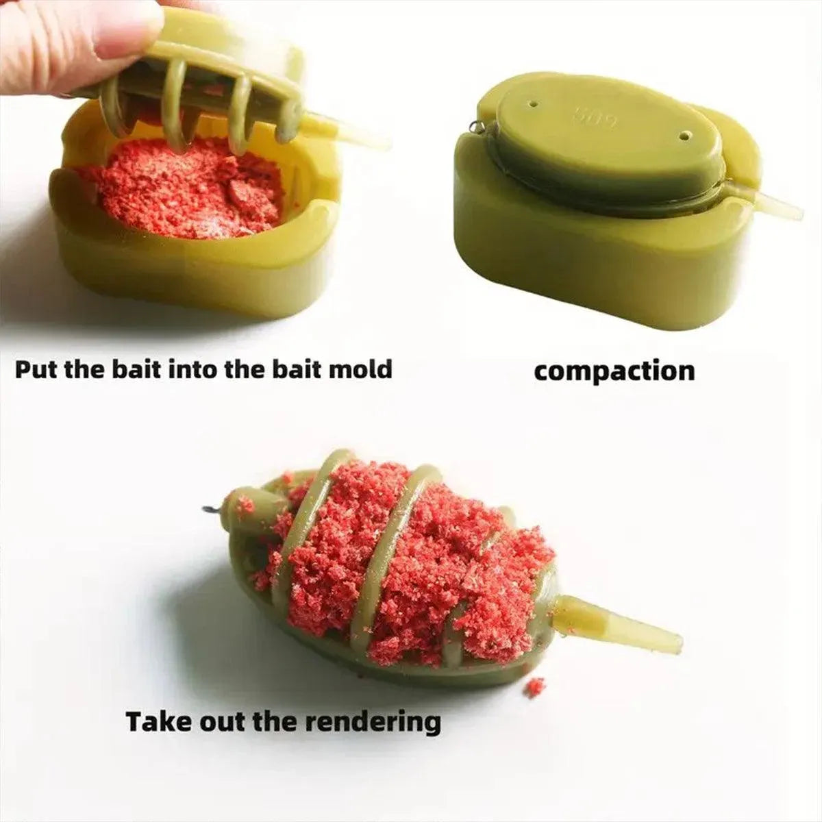 Feeder Nest Breaker Bait Tool Fishing Tackle Accessories for Carp and Baiting - 30g/40g/50g/60g