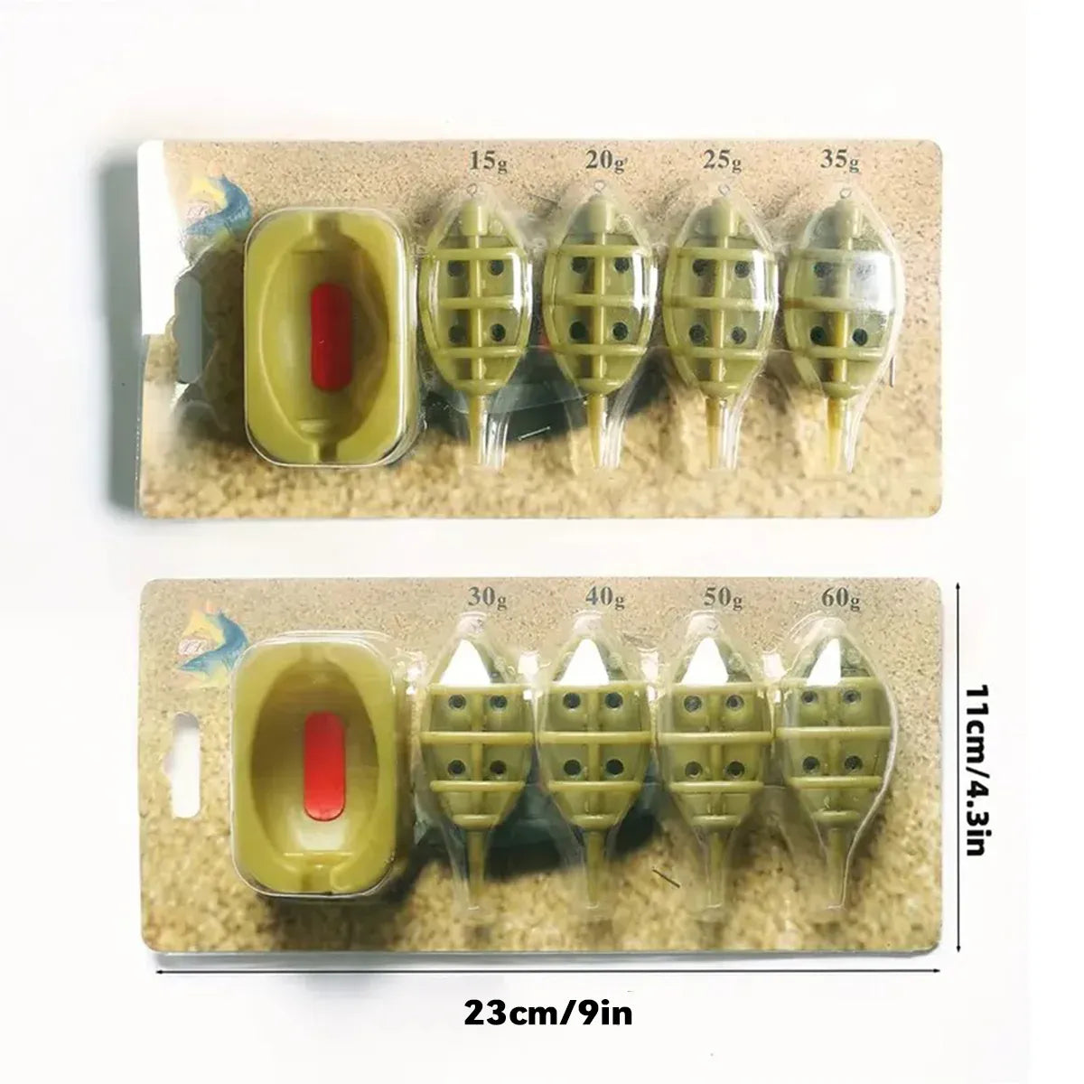 Feeder Nest Breaker Bait Tool Fishing Tackle Accessories for Carp and Baiting - 15g/20g/25g/35g