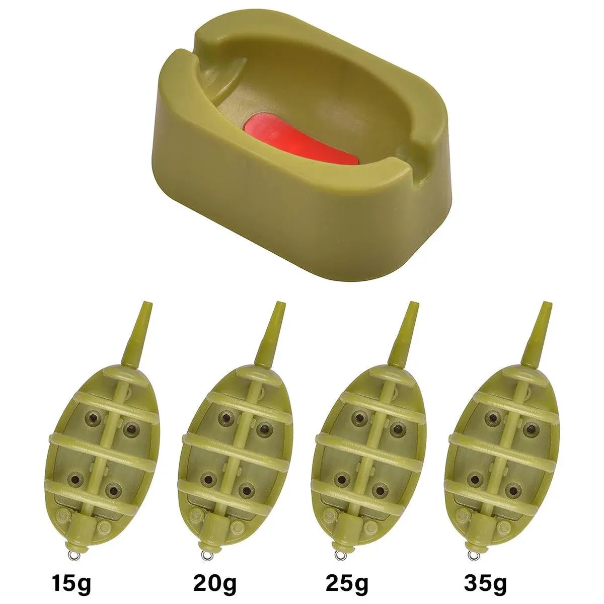 Feeder Nest Breaker Bait Tool Fishing Tackle Accessories for Carp and Baiting - 15g/20g/25g/35g