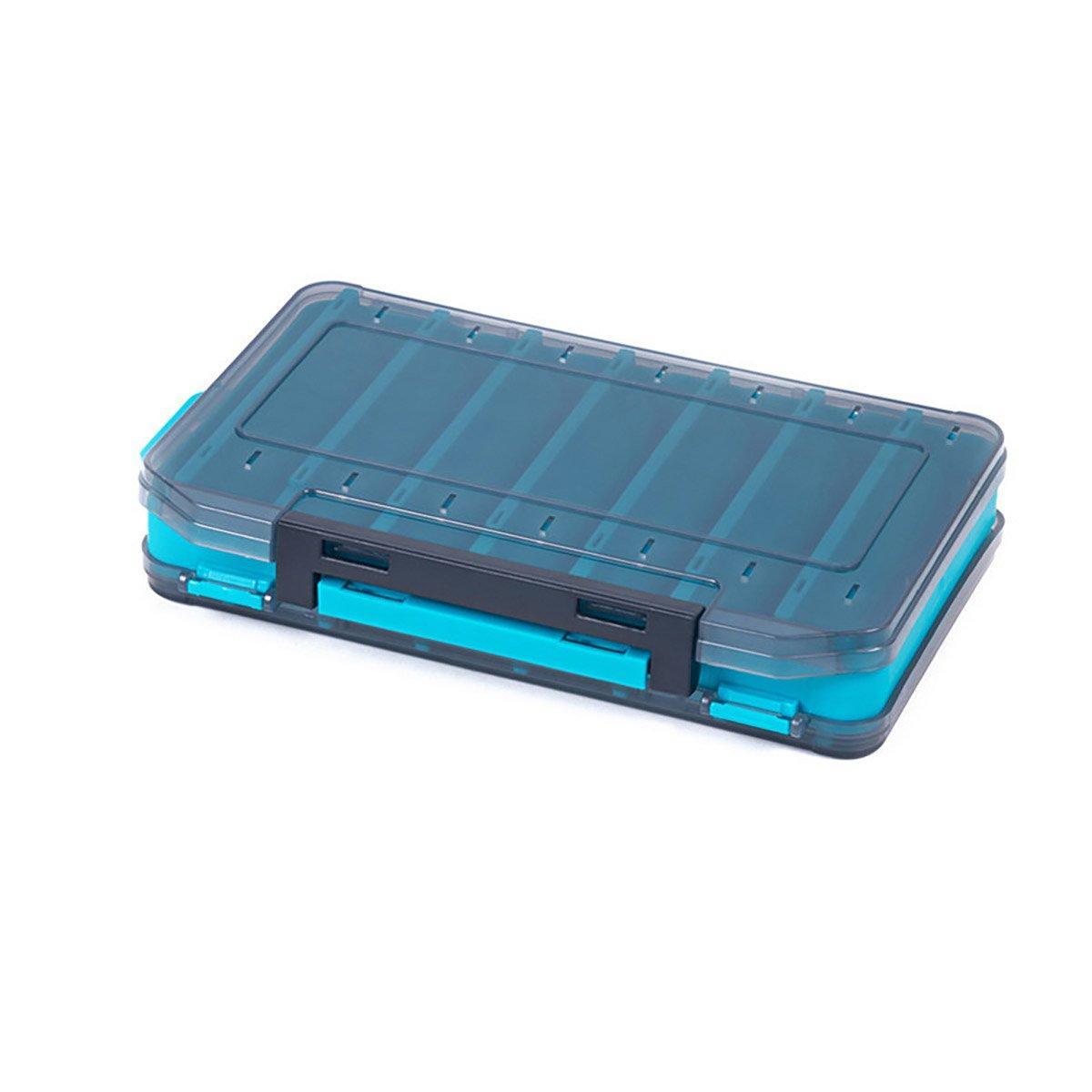 Multifunctional Fishing Bait Storage Box Accessories Gear Organizer Tool Box - Green-L