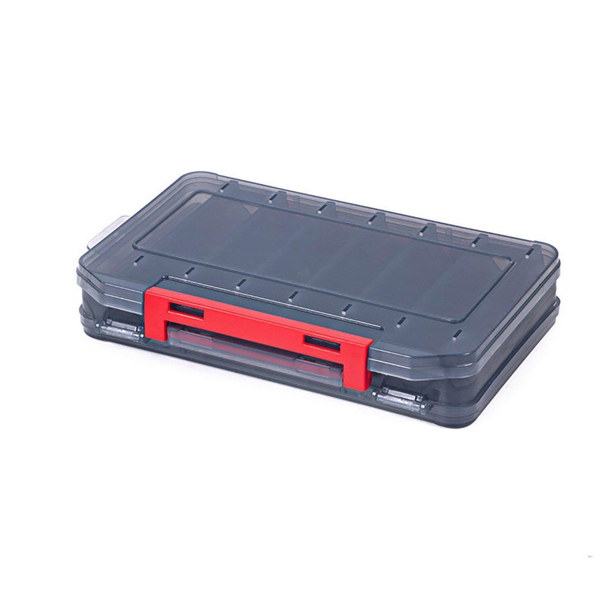 Multifunctional Fishing Bait Storage Box Accessories Gear Organizer Tool Box - Yellow-S