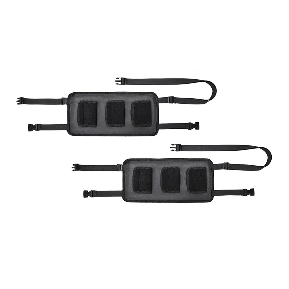 1 Pair Car Fishing Rod Holder Rear Seat Storage Rack Strap Belt Gear Organizer