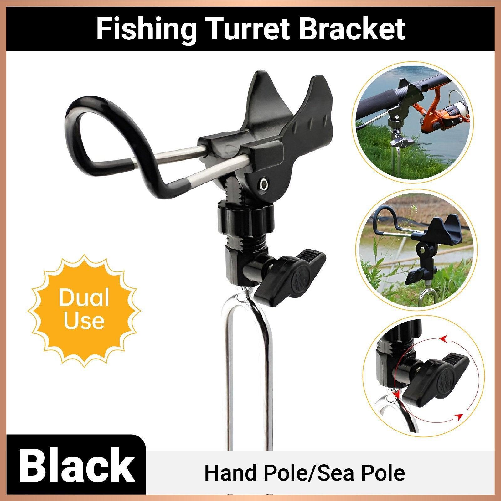 Fishing Rod Bracket Setter Pole Stand Hook Holder Rack Tip-Up Ground Fishing Rod