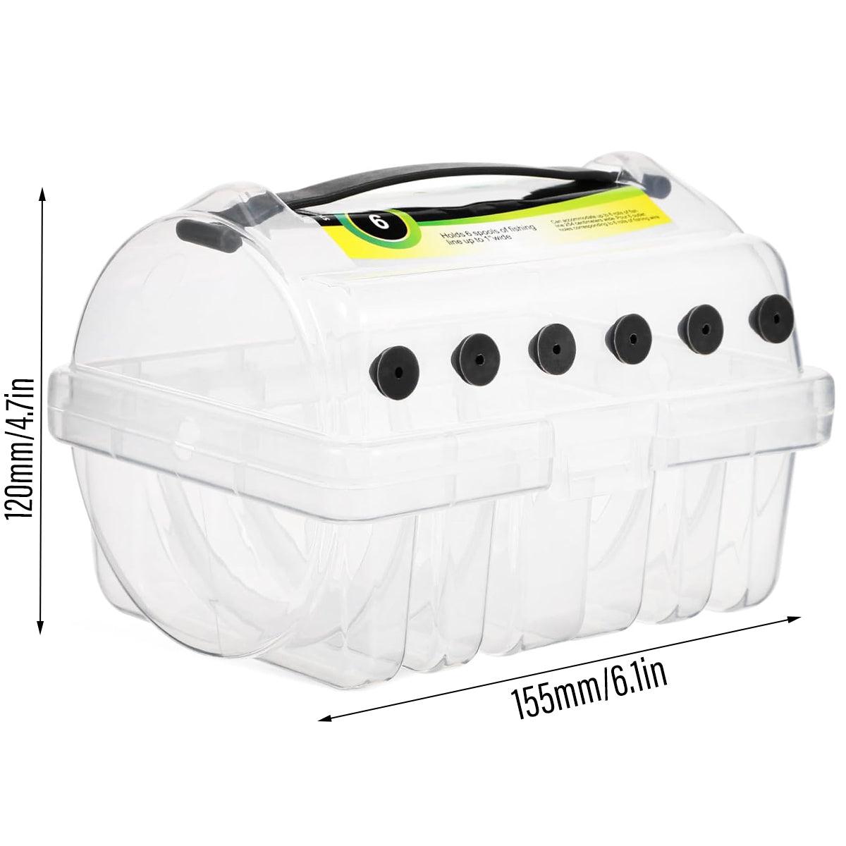 Multifunctional Fishing Line Organizer Storage Box Tackle Management Holder