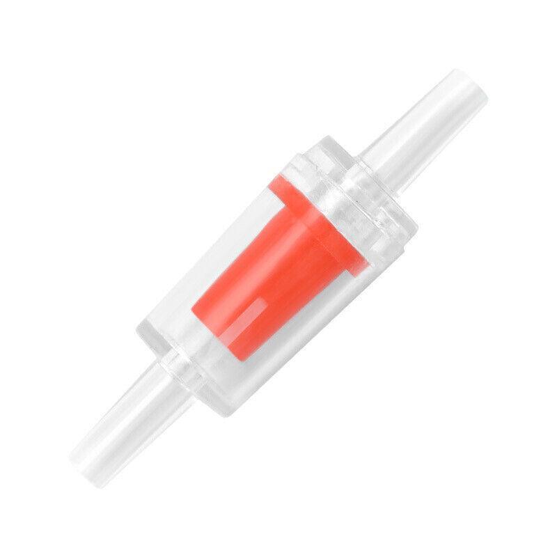 5/10Xcheck Valve Fish Tank Aquarium Air Pump Silicone Non-Return One Way Airline - 5PCS