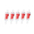 5/10Xcheck Valve Fish Tank Aquarium Air Pump Silicone Non-Return One Way Airline - 5PCS