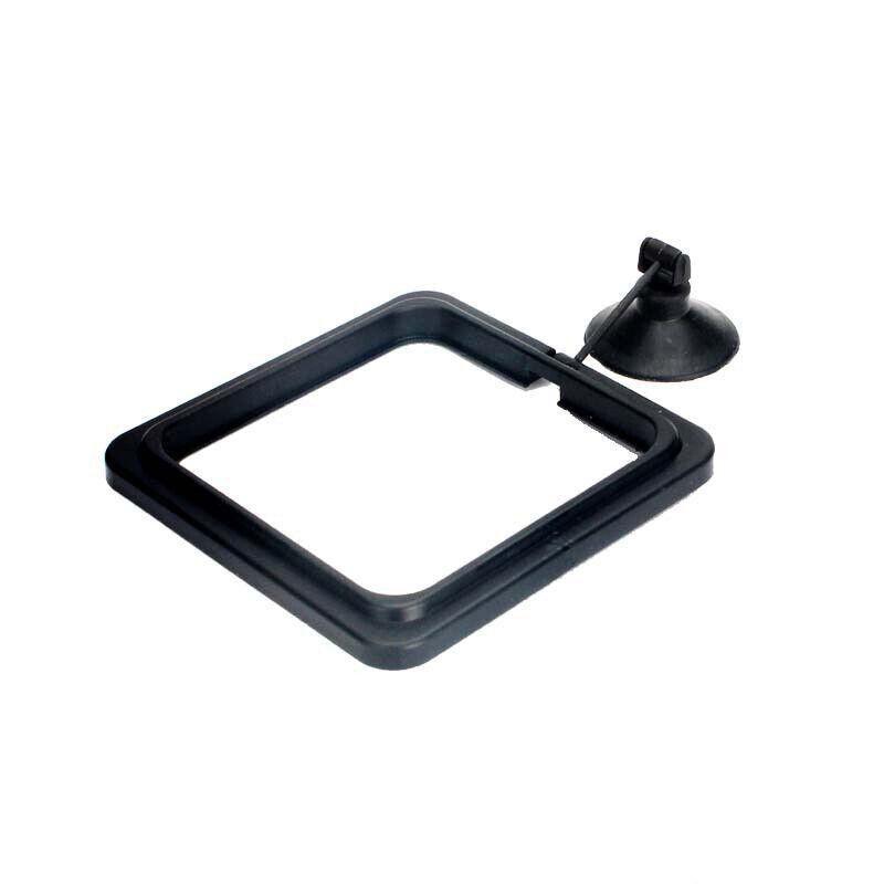 Fish Feeding Ring Aquarium Fish Tank Feeder Floating Fish Food Feeder Fish Food Black - Black Circle