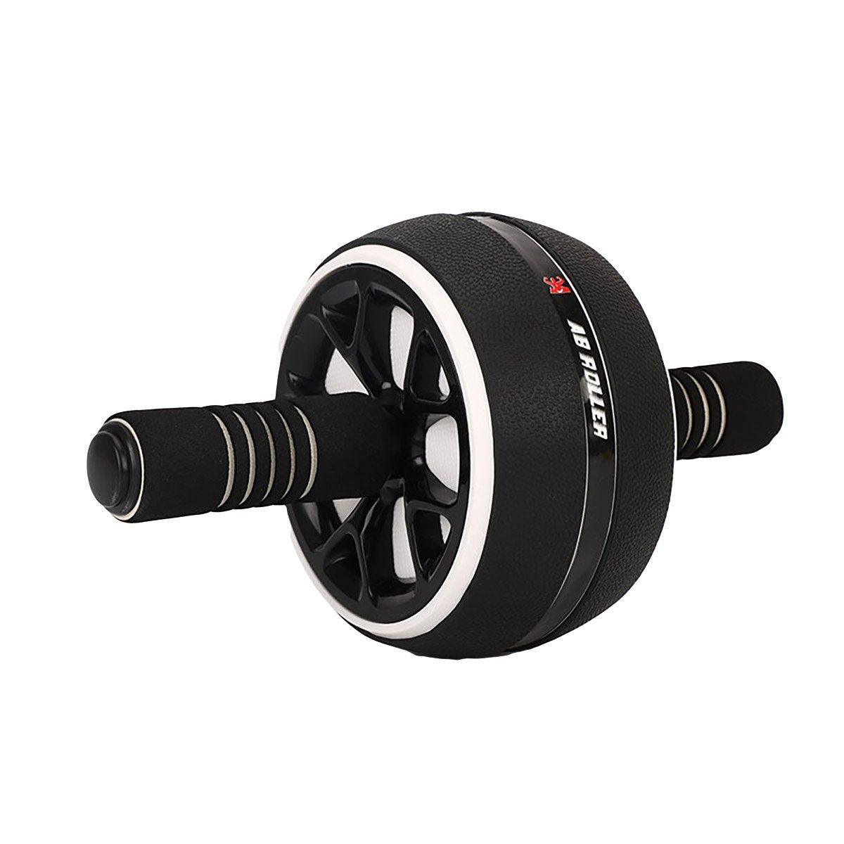 Abdominal Muscle Wheel Exercise Roller Fitness Equipment for Home Gym Men Women - Red