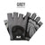 L Size Women Fitness Gym Training Gloves Half Finger Gel Weight Lifting Workout Gloves - Black