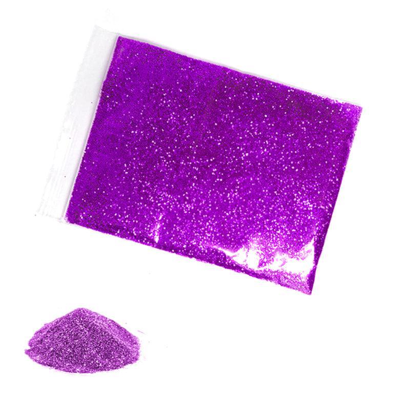 50G Fine Glitter Dust Powder Holographic Iridescent Metallic Body Nail Art Craft - Light Green