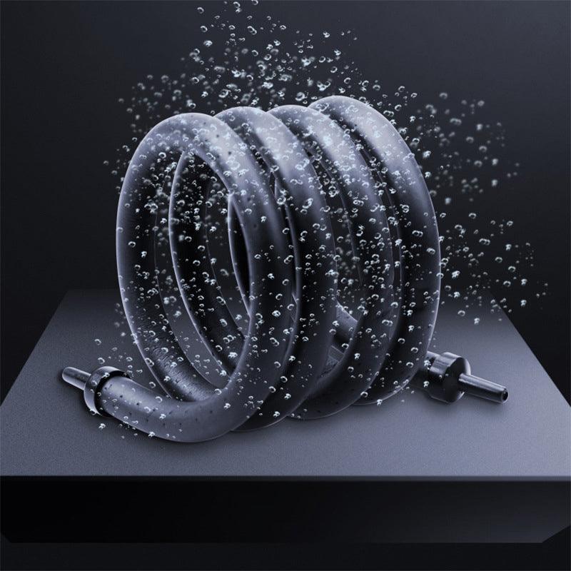 Flexible Aquarium Air Stone Oxygen Diffuser Strip for Fish Tank Aeration System - 45cm Single-inlet