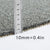 Waterproof Non-Slip Bathroom Shower Mat Anti-Slip Rug Toilet Floor Mat Washable - Grey-40*60cm