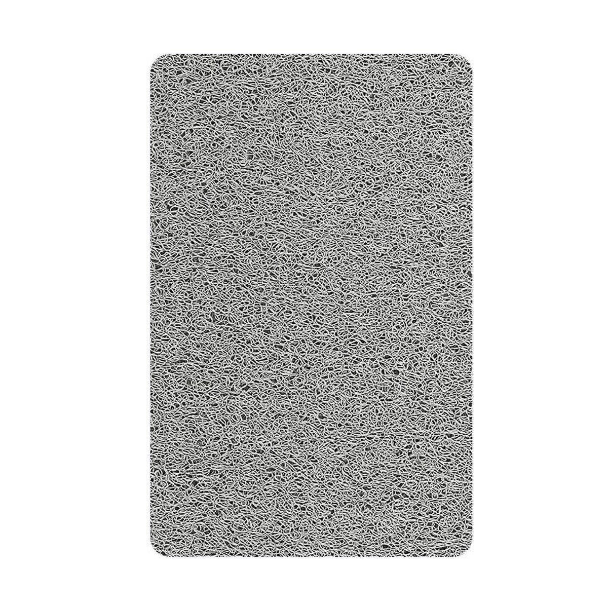 Waterproof Non-Slip Bathroom Shower Mat Anti-Slip Rug Toilet Floor Mat Washable - White-43*120cm