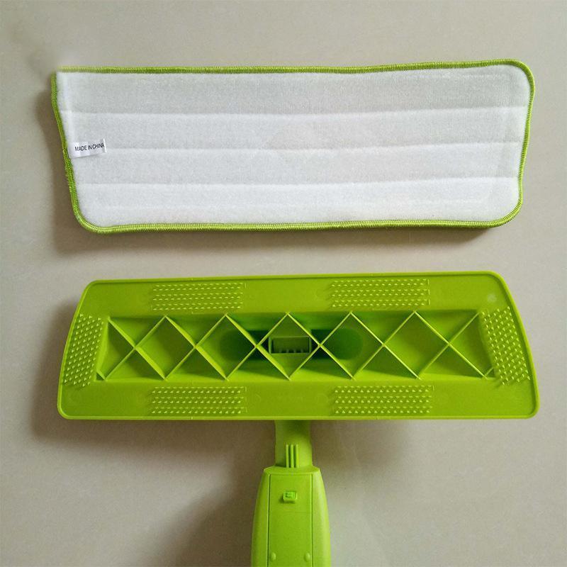 Replacement Microfiber Flat Mop Head Refill Floor Cleaning Pads Absorbent Cloths - Blue