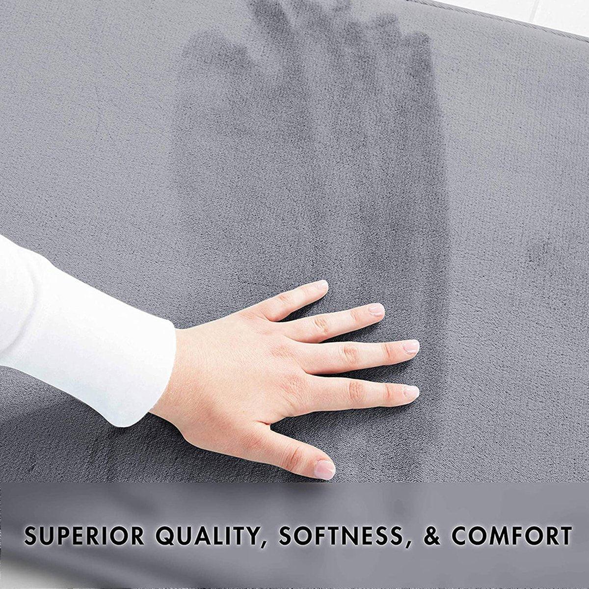 Water Absorbent Floor Mats for Home Doors Bedrooms Bathrooms Non Slip Mats