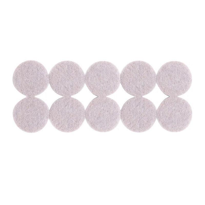 Felt Pad Furniture Floor Protector Pads Self Adhesive Round Heavy Duty - 10PCS
