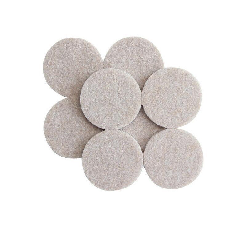 Felt Pad Furniture Floor Protector Pads Self Adhesive Round Heavy Duty - 50PCS