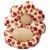 Cute Soft Seat Cushion Flower Shaped Lazy Sofa Pad for Office Chairs and Home Use - Green