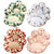 Cute Soft Seat Cushion Flower Shaped Lazy Sofa Pad for Office Chairs and Home Use - Red