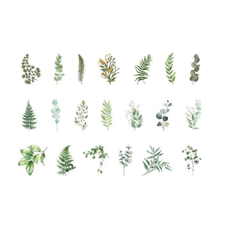 Scrapbooking Flower Stickers Pet Transparent Sticker - E