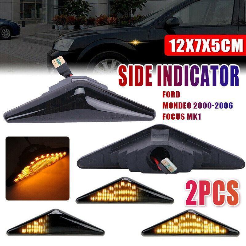 1 Pair Flowing Side Led Indicator Blinker Light For Ford Falcon FG XT XR6 XR8