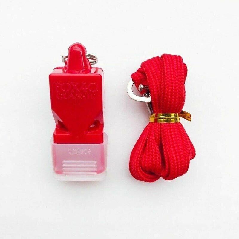 On Sale Classic Whistle Cmg Referee Outdoor Indoor Football Sport Safe Au Stock - Red