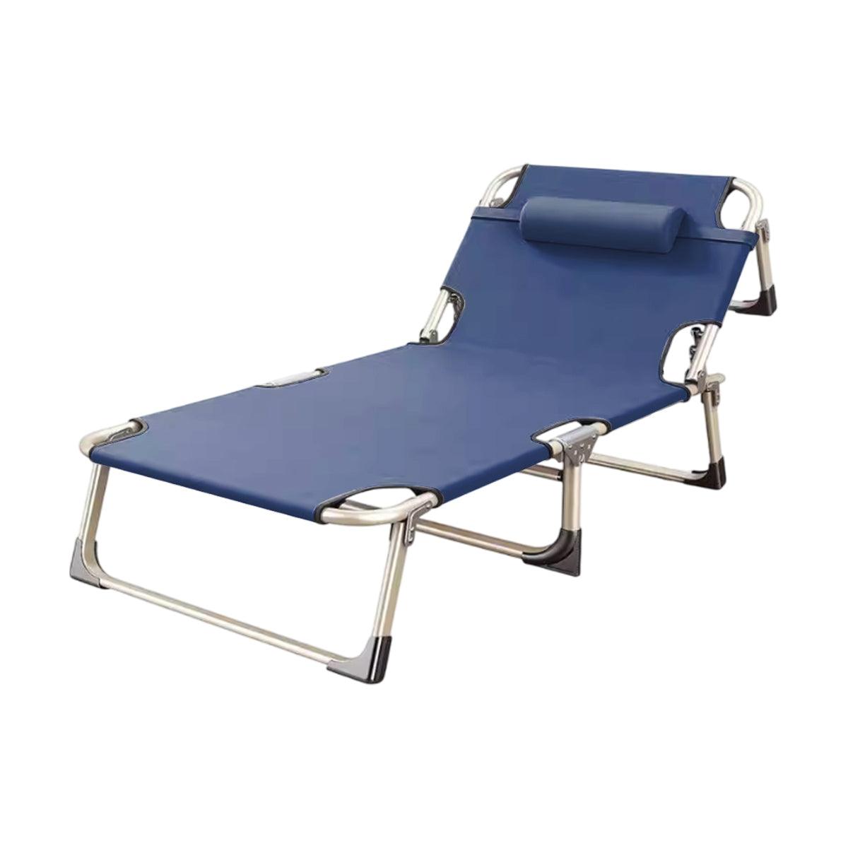Multifunctional Recliner Folding Bed Lounge Chair for Lunch Break Relaxation