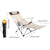 Outdoor Folding Recliner Portable Beach Camping Chair for Sitting and Lying
