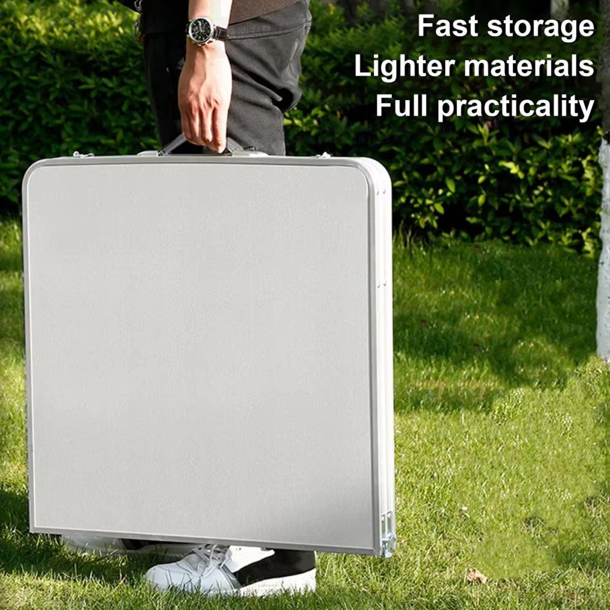 Portable Folding Table Outdoor Picnic Camping Barbecue Lightweight Travel Desk