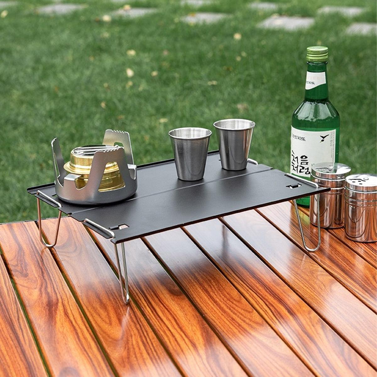 Aluminium Alloy Folding Table Portable Outdoor Camping Picnic Multifunctional