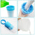 Dog Paw Cleaner Pet cat Foot Washer Cup Feet Clean Brush Cleaning Paws Wash Tool - Blue