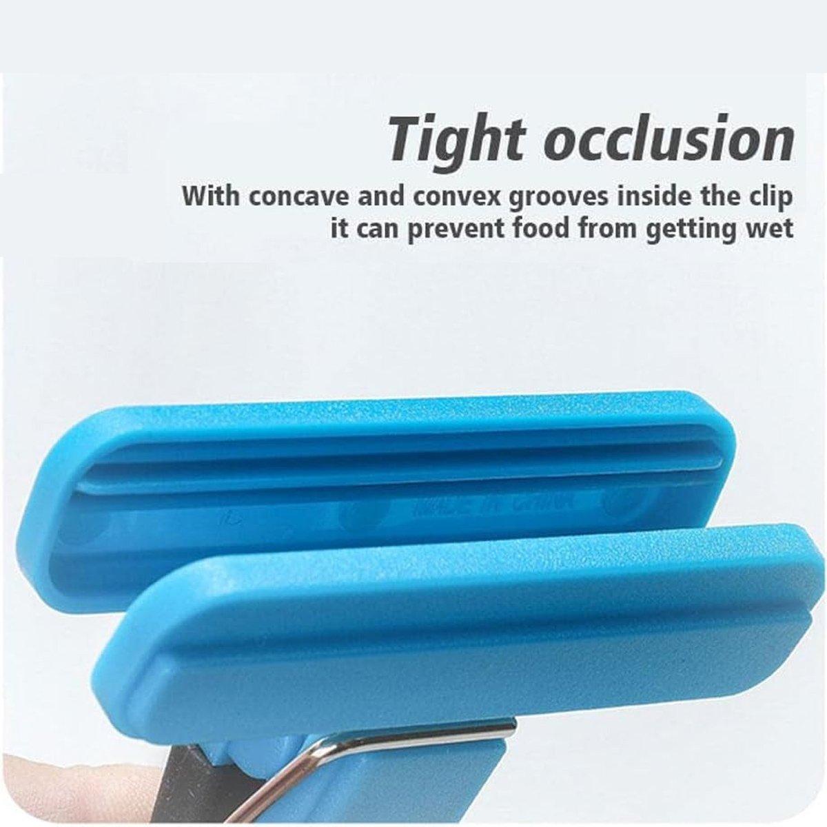 12pcs Plastic Bag Clips Food Storage Sealing Clips Snack Sealer Multi Purpose