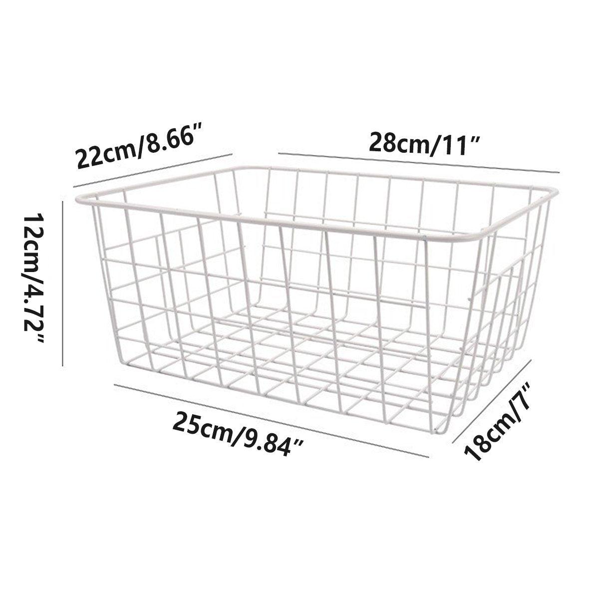4pcs Fruit Basket Storage Baskets for Kitchen Organization Home Storage Solution